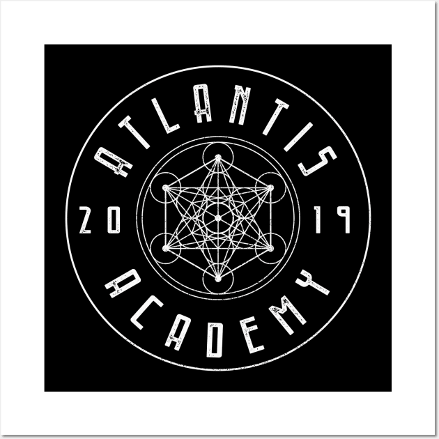 Atlantis Academy 2019 Logo Wall Art by NatureMagick